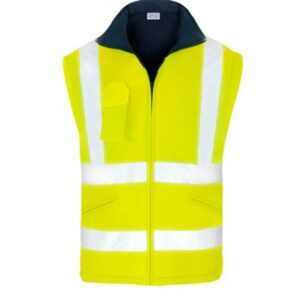 Parka 2 en 1 Chaleco reversible alta visibilidad Vesin amarillo-1