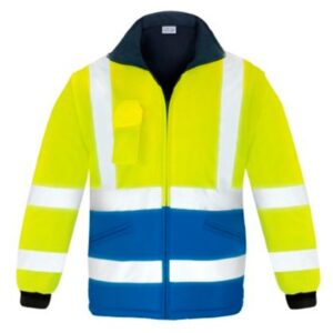 Parka 2 en 1 Chaleco reversible alta visibilidad Vesin azulina Parka 2 en 1 Chaleco reversible alta visibilidad Vesin azulina