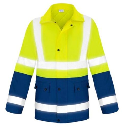 Parka clásica Alta visibilidad Vesin azul