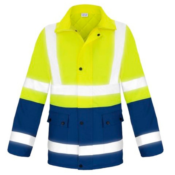 Parka clásica Alta visibilidad Vesin azul Parka clásica Alta visibilidad Vesin azul