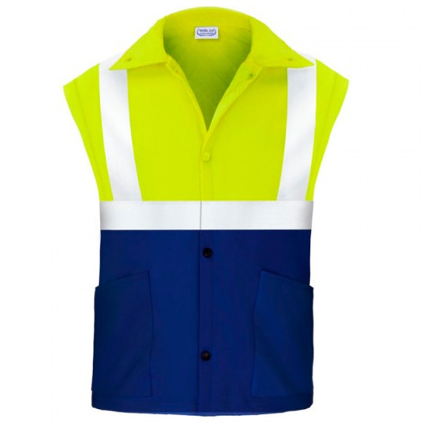 Parka triple uso alta visibilidad Vesin azul-2 Parka triple uso alta visibilidad Vesin azul