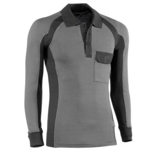 Polo Juba 671 FLEX Gris - Negro