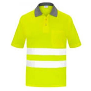 Polo Manga corta con Bolsillo Traspirable Alta Visibilidad Vesin amarillo Polo Manga corta con Bolsillo Traspirable Alta Visibilidad Vesin amarillo
