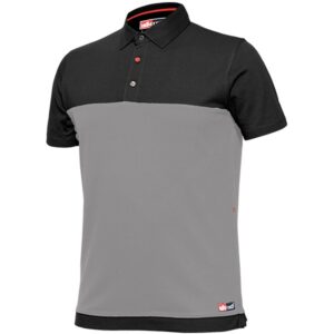 Polo de manga corta Starter Stretch gris