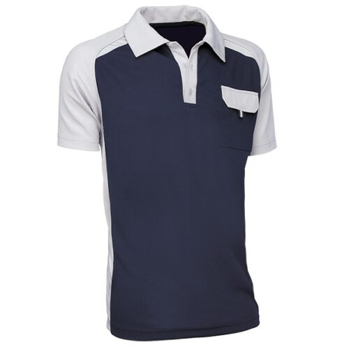 Polo manga corta Juba 780 FLEX Azul Marino - Gris Polo manga corta Juba 780 FLEX Azul Marino - Gris