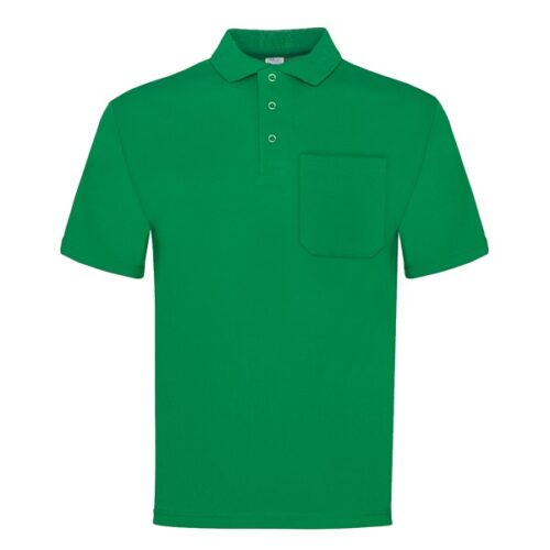 Polo manga corta con bolsillo Vesin verde Polo manga corta con bolsillo Vesin verde