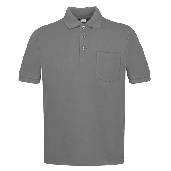 Polo manga corta con bolsillos Vesin Gris Polo manga corta con bolsillos Vesin Gris