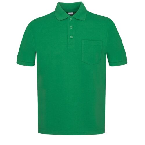 Polo manga corta con bolsillos Vesin Verde Polo manga corta con bolsillos Vesin Verde