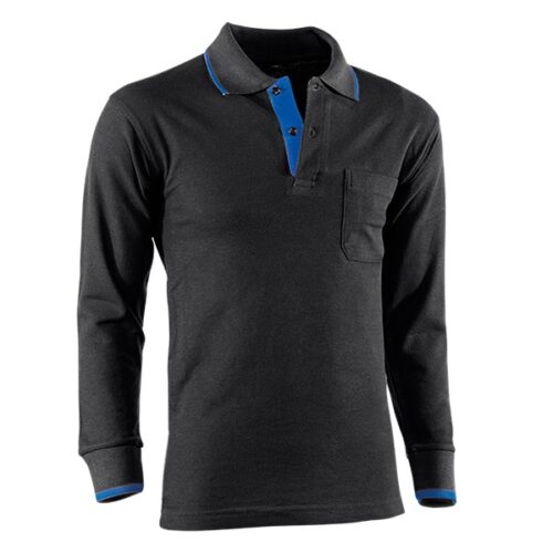 Polo piqué manga larga Juba 617 TOP RANGE Polo piqué manga larga Juba 617 TOP RANGE