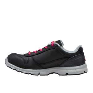 Run Low Black : Fucsia Red S3 SRC ESD 2 Calzado de seguridad Diadora Run Low Negro/Rojo Fucsia S3S FO SR ESD Unisex