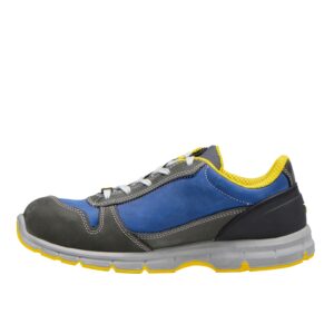 Calzado de seguridad Diadora Run Low Gris Castillo/Azul Insignia S3S FO SR ESD Unisex