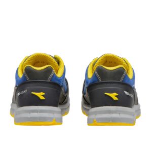 Calzado de seguridad Diadora Run Low Gris Castillo/Azul Insignia S3S FO SR ESD Unisex