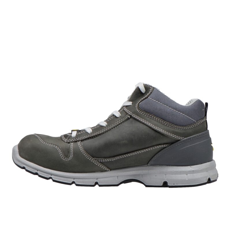 Calzado de seguridad Diadora Run Mid Gris Castillo S3S FO SR ESD Unisex