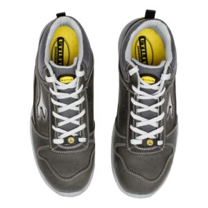 Calzado de seguridad Diadora Run Mid Gris Castillo S3S FO SR ESD Unisex