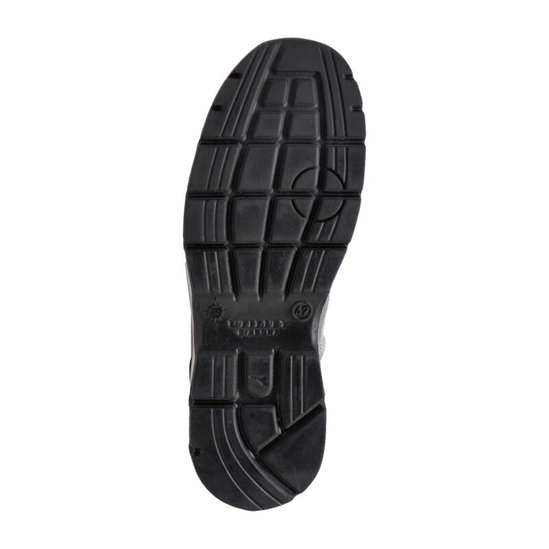 Calzado de seguridad Diadora Run Text Low Gris Castillo/Aluminio S1PS FO SR ESD Unisex