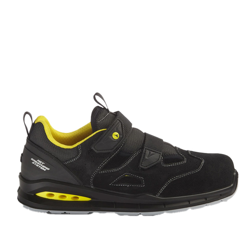Sandalia de seguridad Diadora Run Net Airbox Sandal S1P SRC Negro antracita Unisex Sandalia de seguridad Diadora Run Net Airbox Sandal S1P SRC Negro antracita Unisex