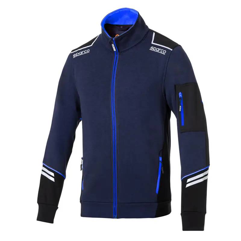Sudadera Tech Full Zip ALABAMA 02429BMAZ AZUL OSCURO_AZUL CLARO Sudadera tech azul alabama