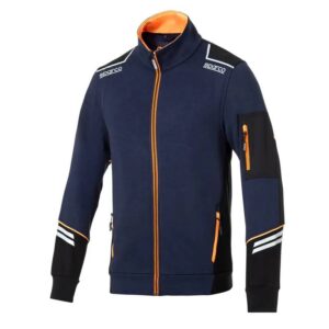 Sudadera Tech Full Zip ALABAMA 02429BMAZ AZUL OSCURO_NARANJA Sudadera tech naranja alabama