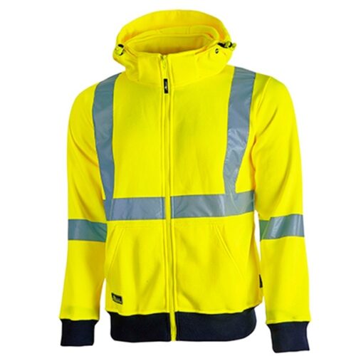 Sudadera de alta visibilidad U-Power Melody Yellow Fluo