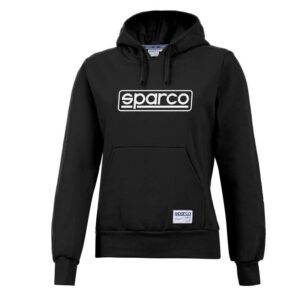 Sudadera para mujeres Sparco HOODIE FRAME LADY 01316NR Sudadera para mujeres Sparco HOODIE FRAME LADY 01316NR