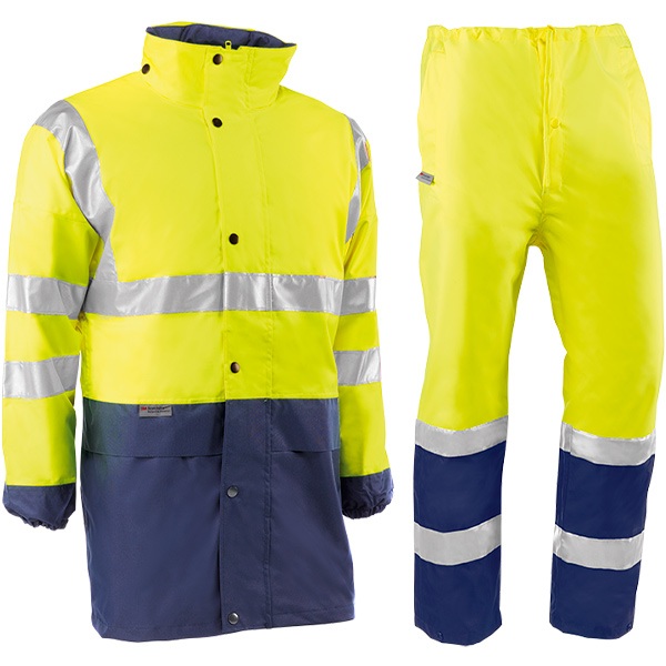 Traje de agua con bandas reflectantes Juba HV752 LAGON Traje de agua con bandas reflectantes Juba HV752 LAGON