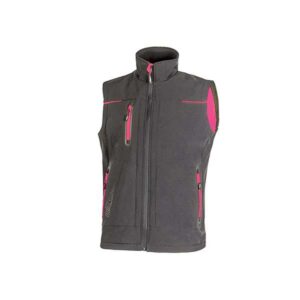 Chaleco de trabajo UNIVERSE Lady Grey Fucsia