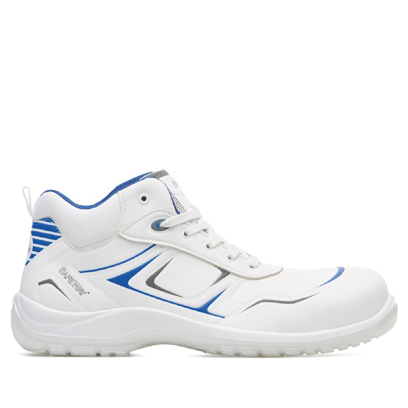 Zapatilla alta de seguridad Exena Spring Lolite White S3 SRC Zapatilla alta de seguridad Exena Spring Lolite White S3 SRC