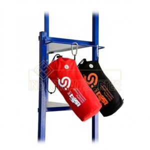 bolsas ed Chaqueta impermeable con capucha Starter Thiny rojo