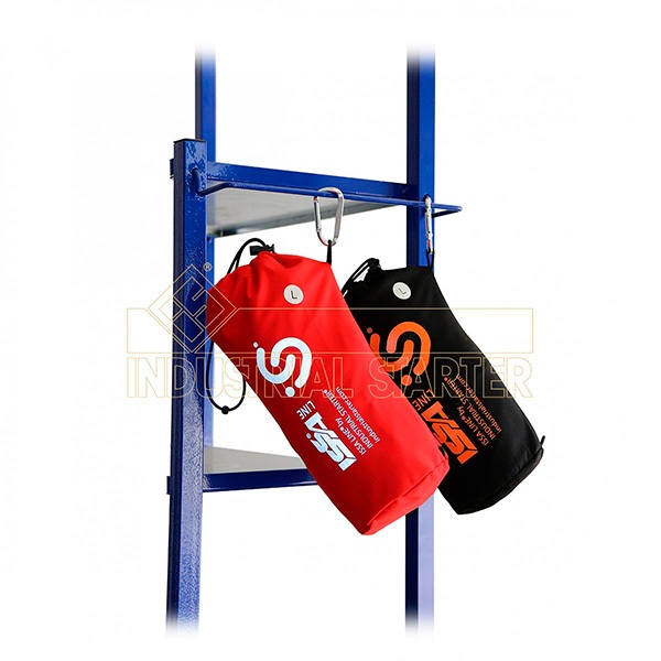 bolsas ed Chaqueta impermeable con capucha Starter Thiny rojo