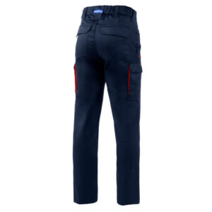 pantalon sparco vermont BTP0001B0N31-1 Pantalones Sparco TROUSERS VERMONT BTP0001B0N31 Azul marino y rojo