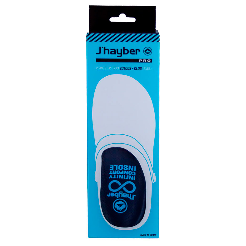Plantilla INFINITY para zuecos Jhayber color blanco